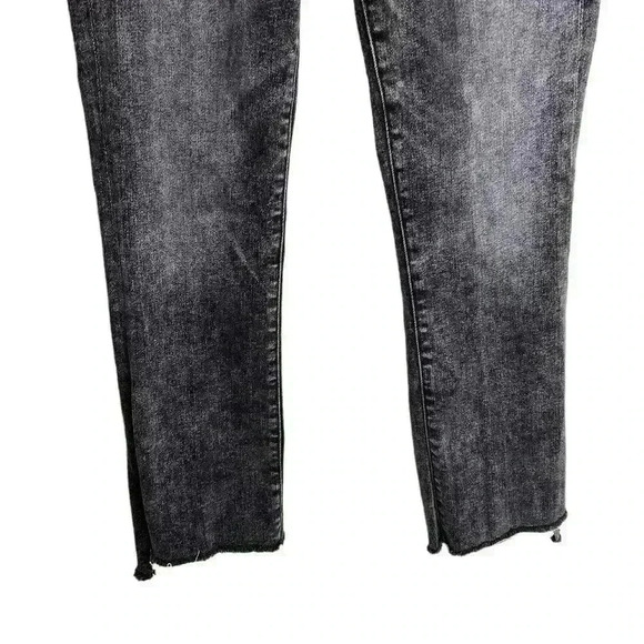 Mother The Insider Crop Step Fray Jeans in Train Stop Size 24 NWOT - Picture 4 of 11